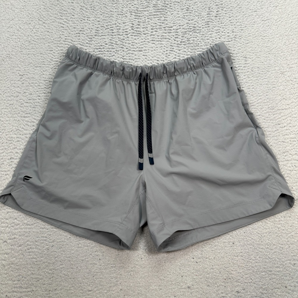 Fabletics The One Shorts Men's Size 34 Gray Athletic Quick Dry 5"